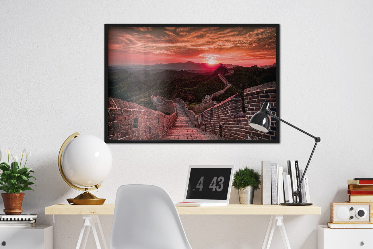 THE RHINE VALLEY Romi - POSTER HQ 40x60cm d'une AFFICHE VINTAGE