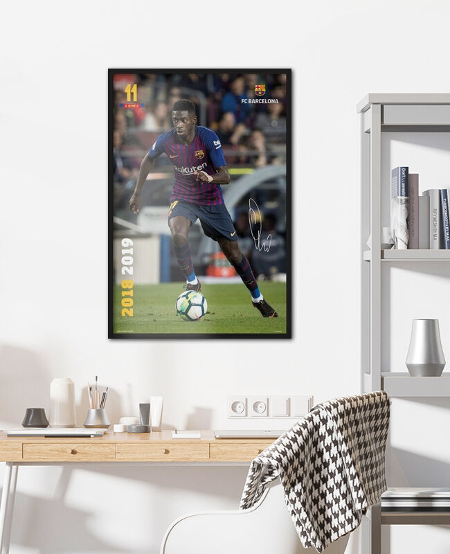 FC Barcelone Maillot Domicile 2017/18 MBELE 11