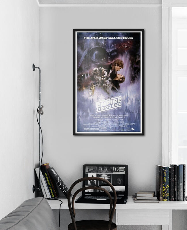 Poster Star Wars Darth Vader - 53x158 Cm - Licence Officielle | Décoration Murale Cinéma Pour Salon, Chambre, Bureau