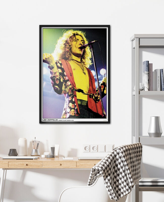 Poster, Affiche Led Zppelin Robert Plant en ligne 3+1 GRATUIT