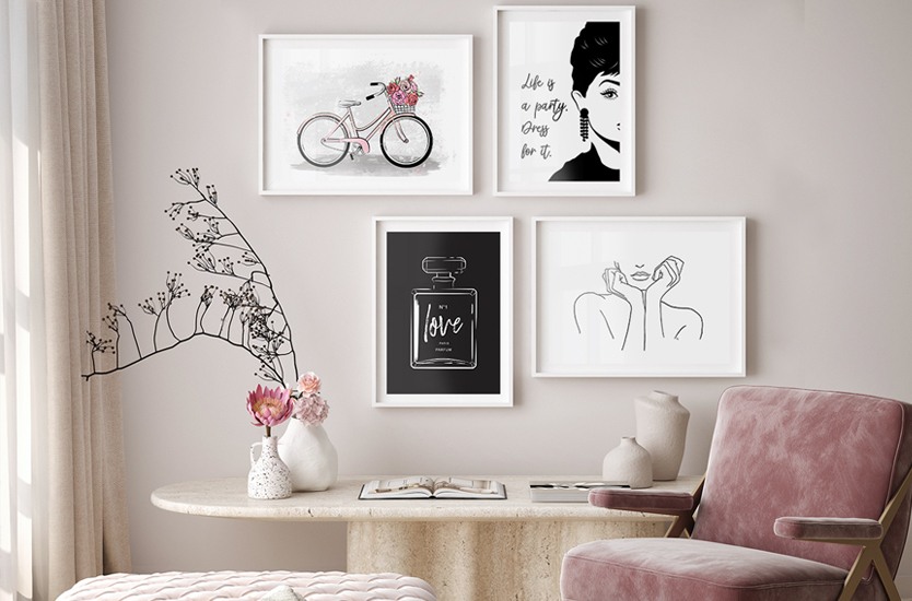 Ilustrace Romantic Bike
