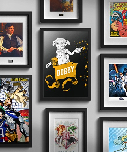 Ingelijste posters