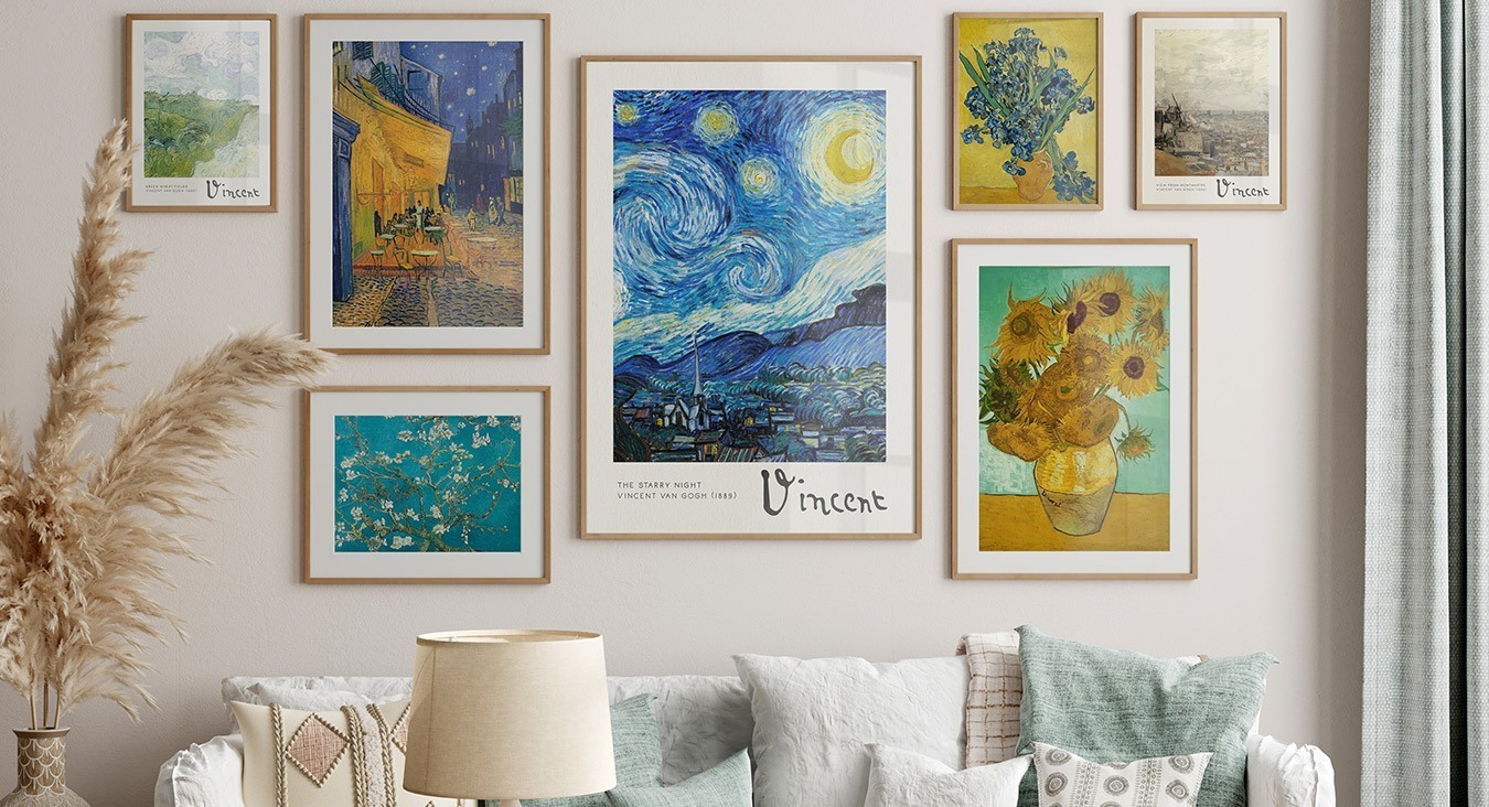 Quadri famosi, stampe su tela, posters vintage e arredo da parete - ツ  Legendarte - Stampa su tela - Seminatore Al Tramonto - Vincent Van Gogh - Quadro  su Tela, Decorazione Parete