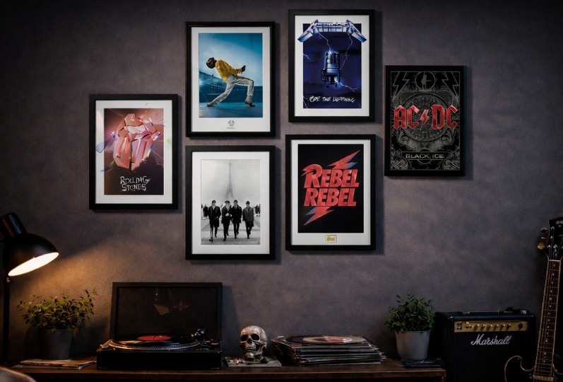 Zarámované plakáty