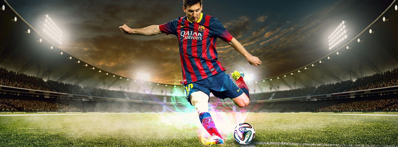 Art Poster Football Player