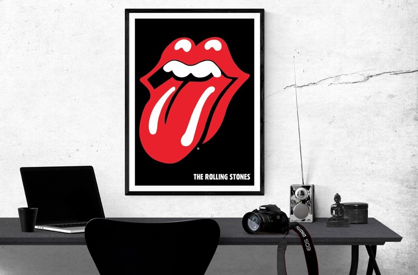 Plakat Rolling Stones - lips