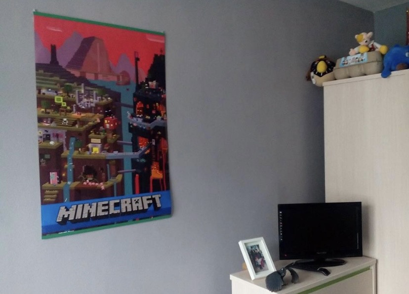 Плакат Minecraft - world
